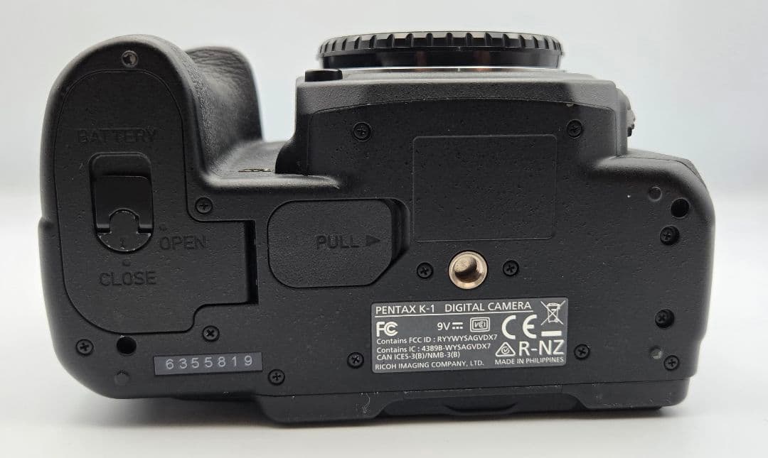 PENTAX K-1 ショット数5655枚