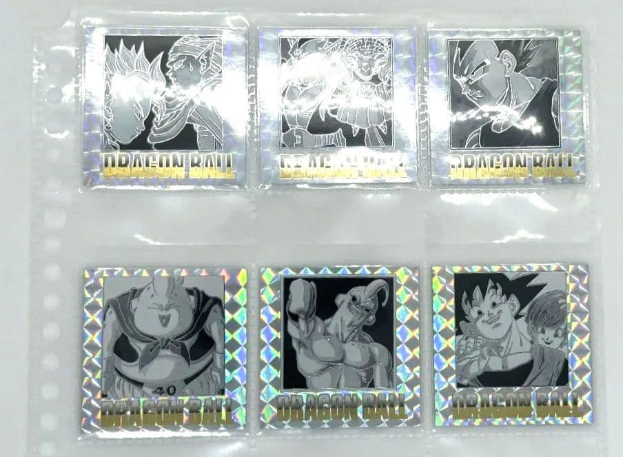 ドラゴンボール40周年記念 オリジナルイラストレーション シールウエハース