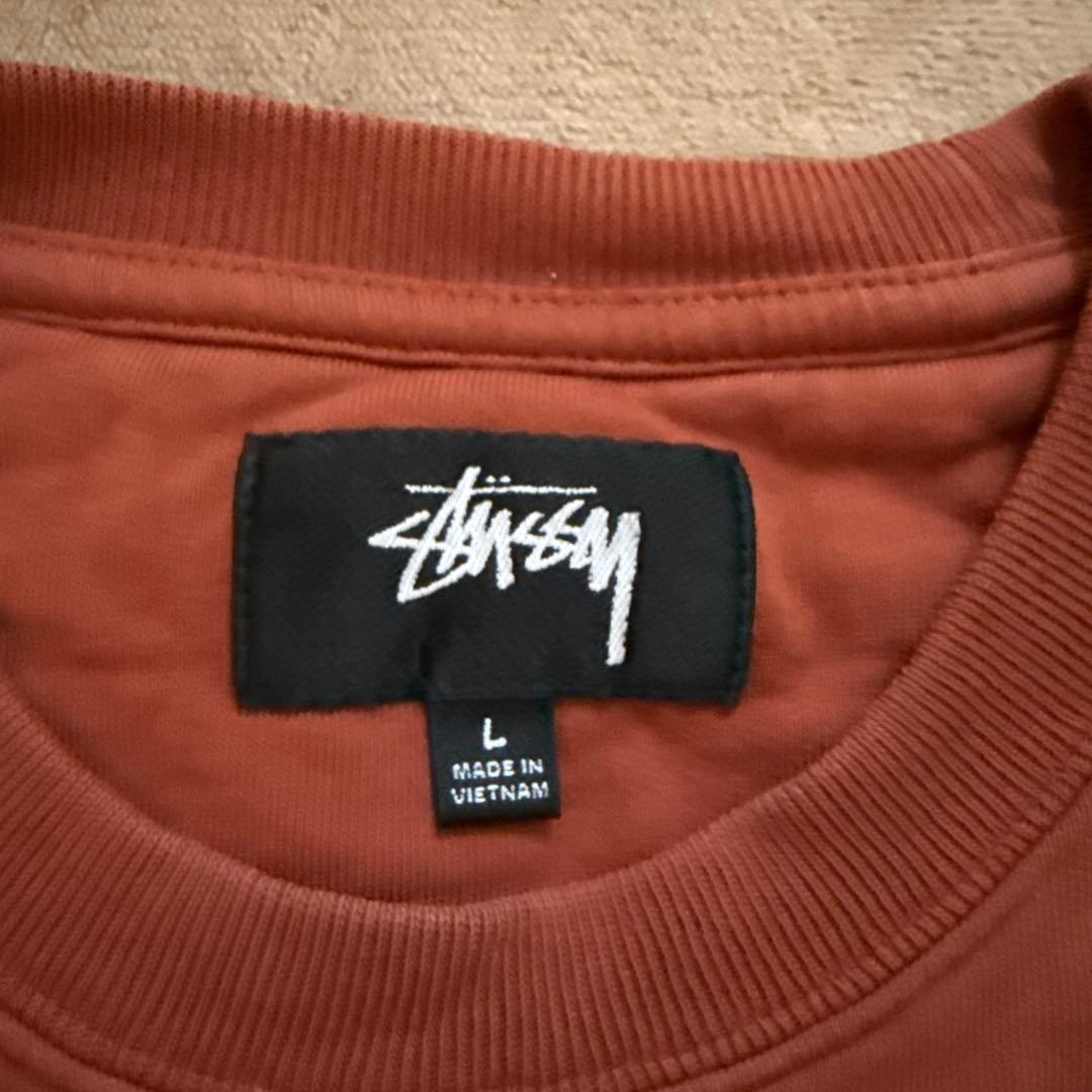 Stussy ストューシー 刺繍 トレーナー スウェット Lサイズ