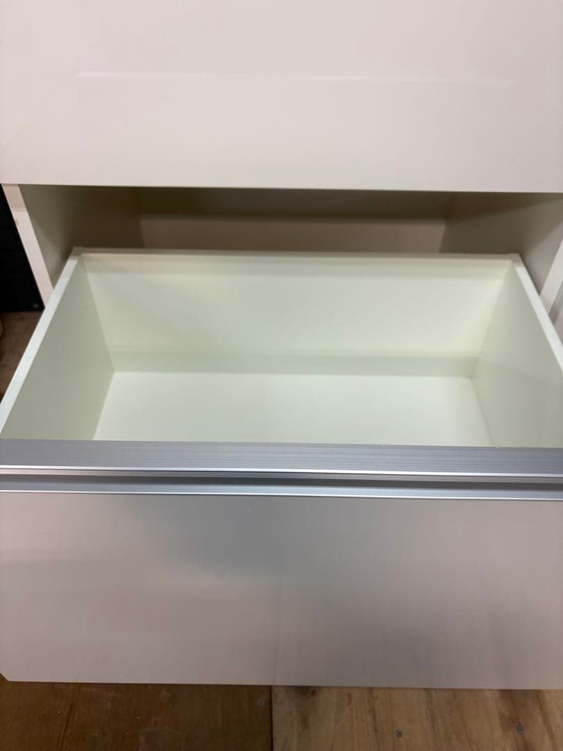 キッチンカウンター 100cm 引き出し 食器棚 ロータイプ 収納