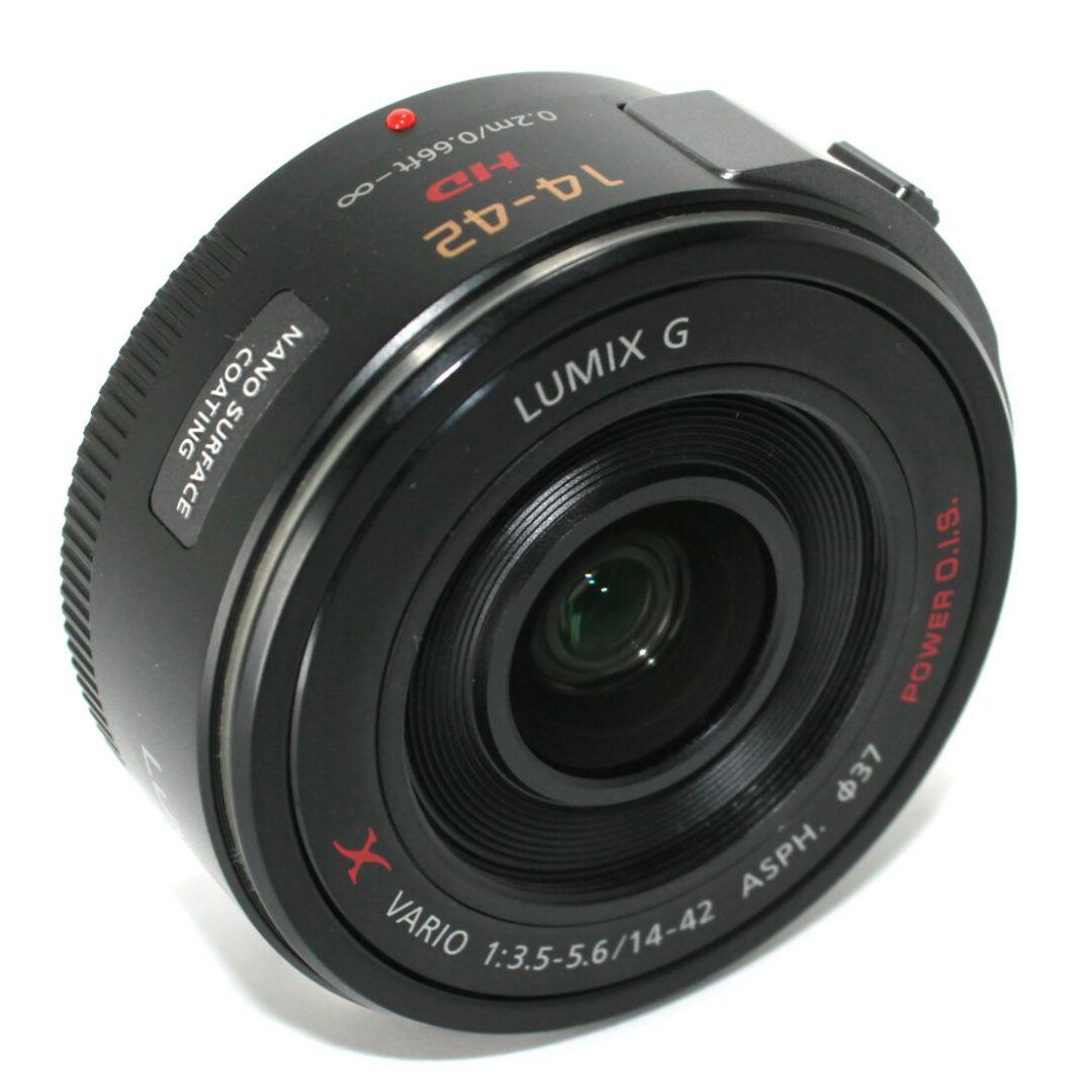 Panasonic LUMIX G 14-42mm PZ ズームレンズ ブラック
