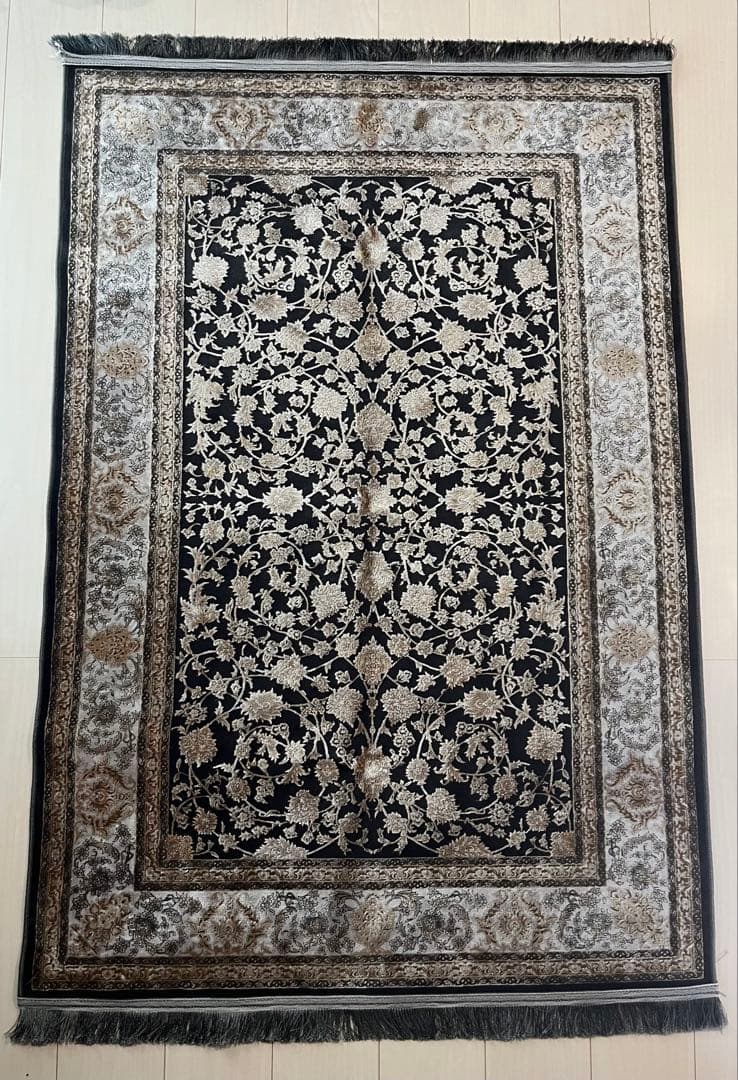 ペルシャ製 シルク 絨毯 サイズ1×1.5m