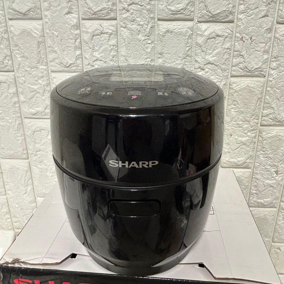【美品】SHARP ヘルシオ　ホットクック KN-HW10G-B