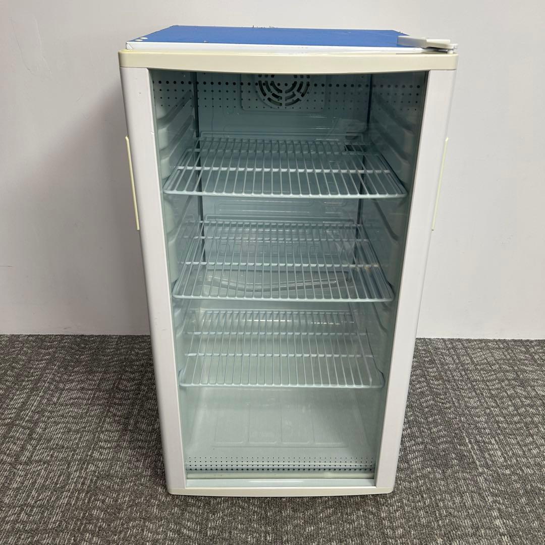 A.業務用 冷蔵ショーケース オフィスコンビニ XW-105 左右開き 小型