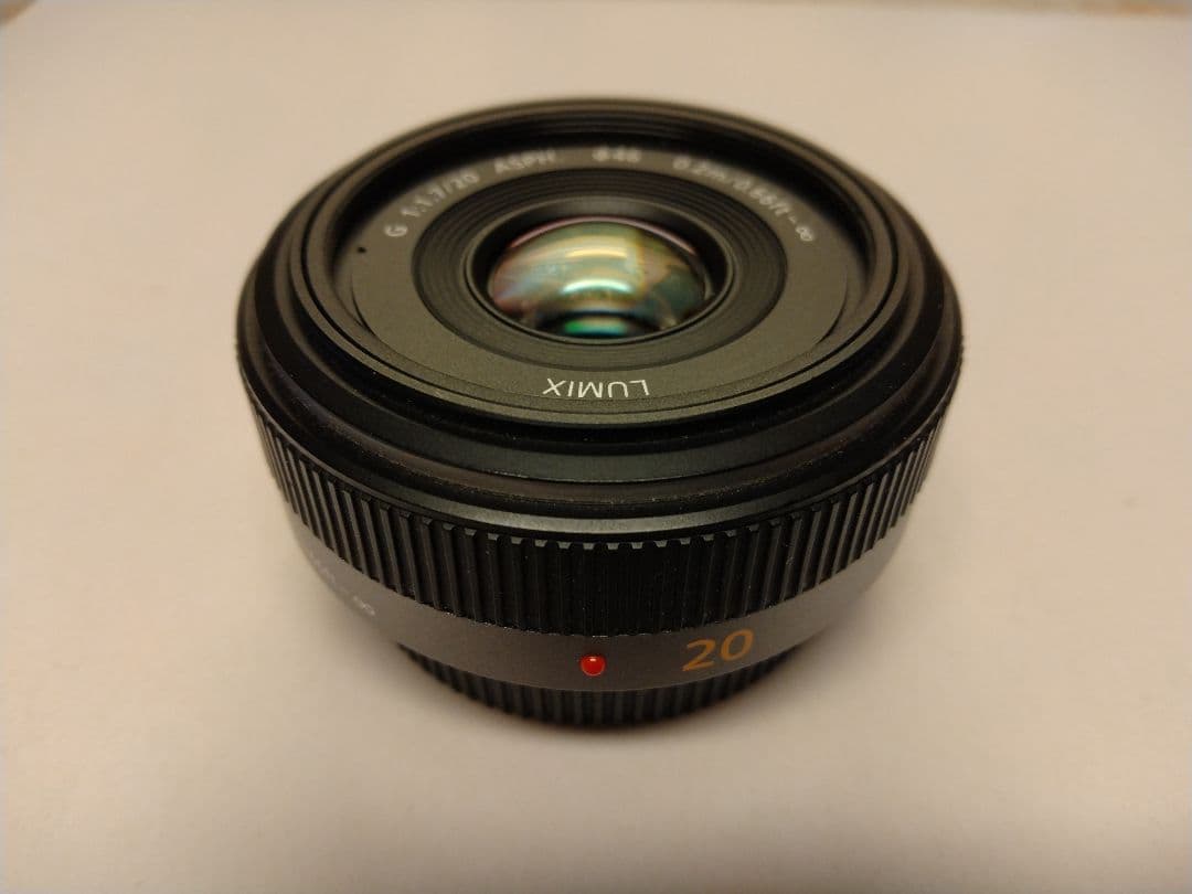 レンズ(単焦点) Panasonic LUMIX G 20mm F1.7 ASPH H-H020