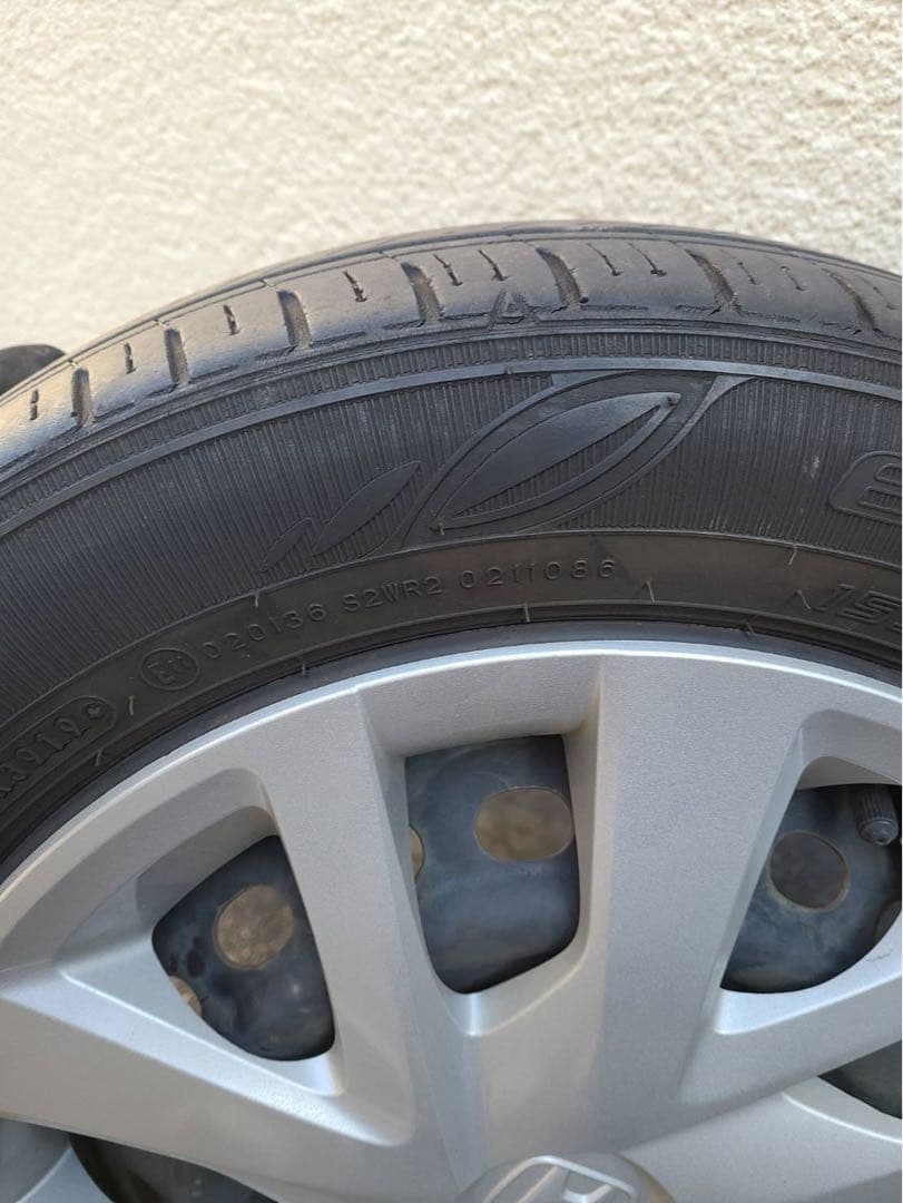 N-BOX 純正タイヤ&ホイール 4本 ナット付き