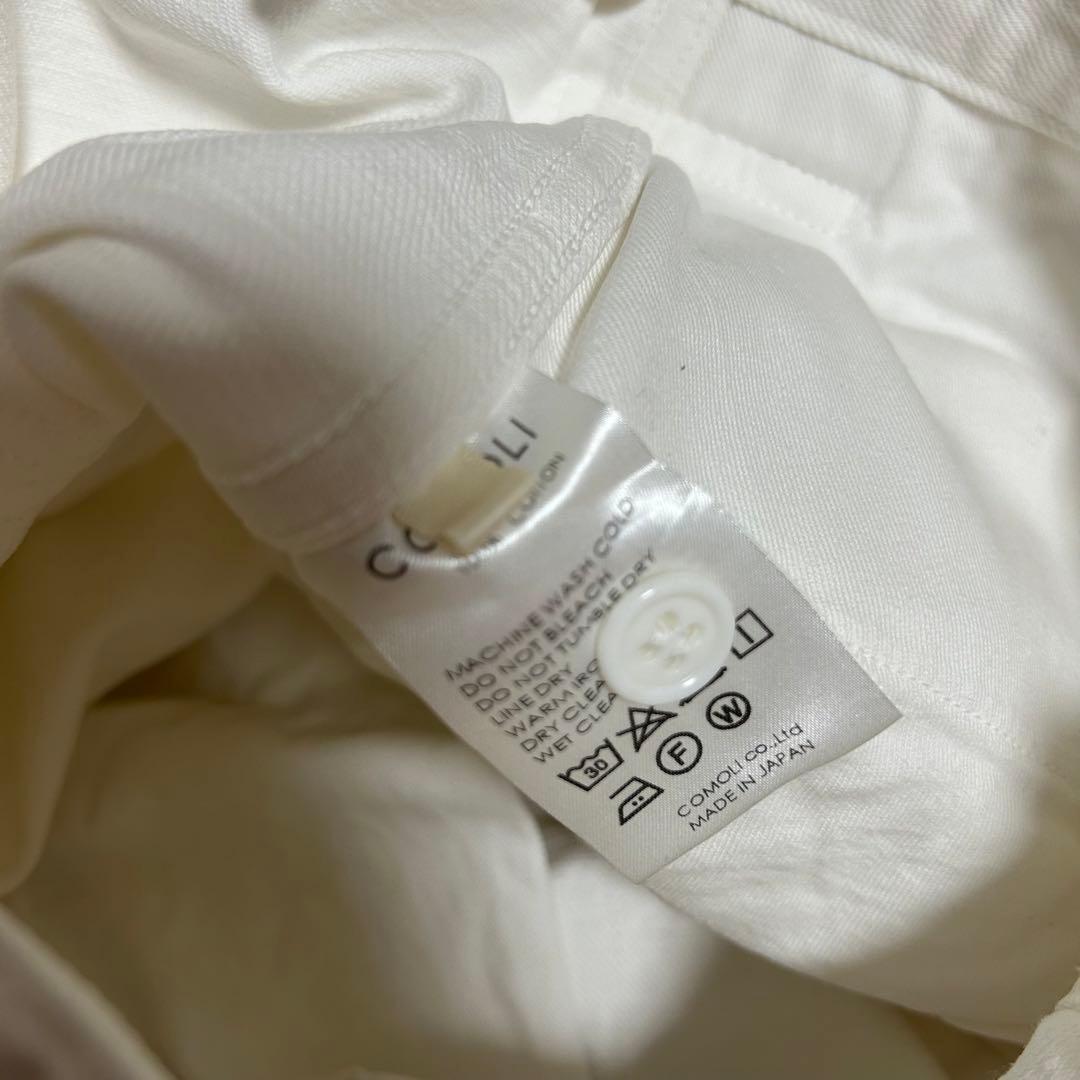 COMOLI ベルテッド デニム サイズ1