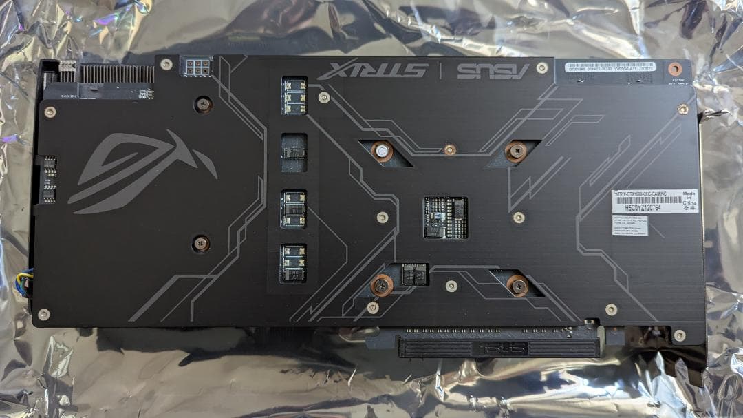 ASUS ROG STRIX-GTX1060-O6G-GAMING【低負荷運用】