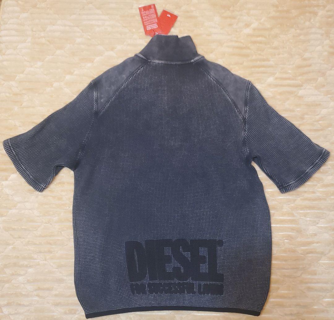 【DIESEL】新品未使用 ヴィンテージ加工 ジップアップスウェット