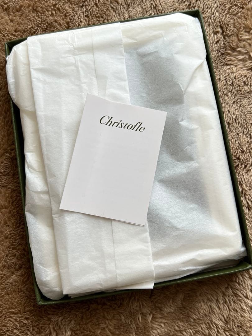 【新品未使用】クリストフル　フォトフレーム　　銀製　写真立て