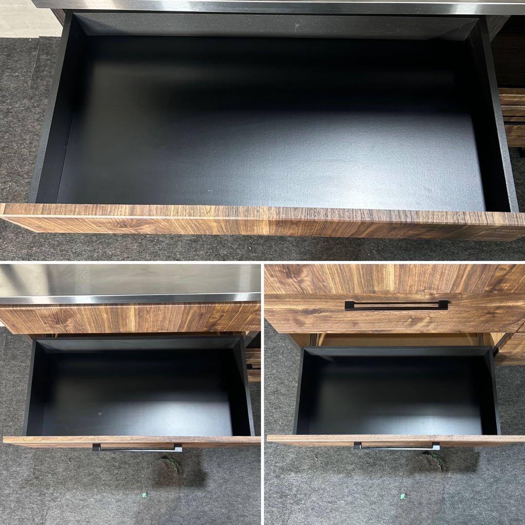 マナベインテリア 食器棚 ディアス 幅120 食器棚 おしゃれ 収納 d3923