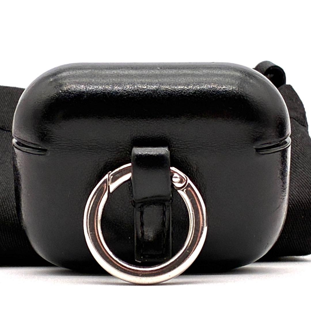 付属品完備・美品 サンローラン airpodspro ケース ロゴ ブラック