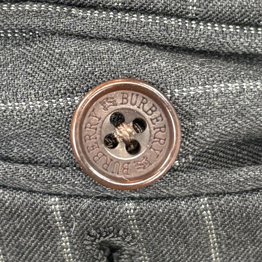 ☆極美品☆バーバリーブラックレーベル　ストライプ柄　セットアップスーツ