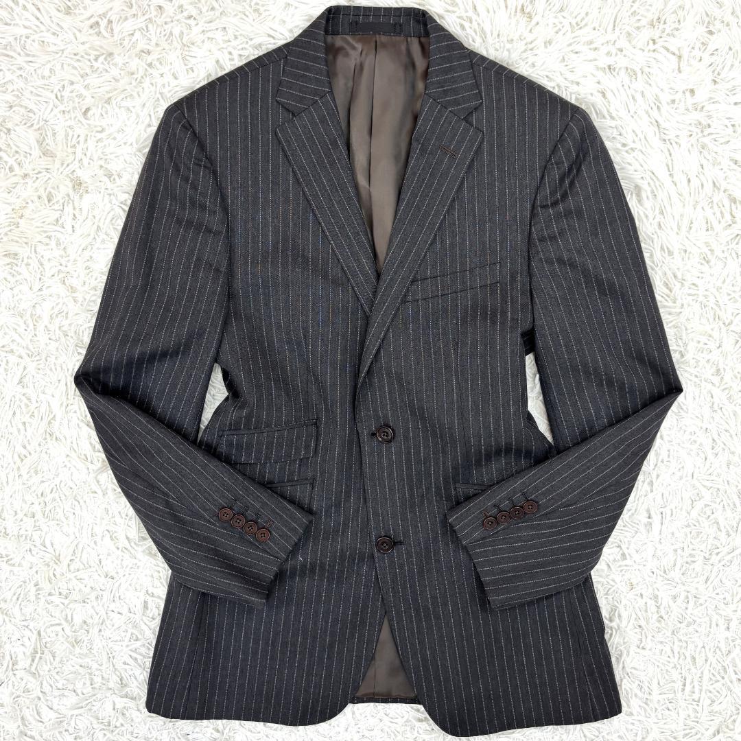 ☆極美品☆バーバリーブラックレーベル　ストライプ柄　セットアップスーツ