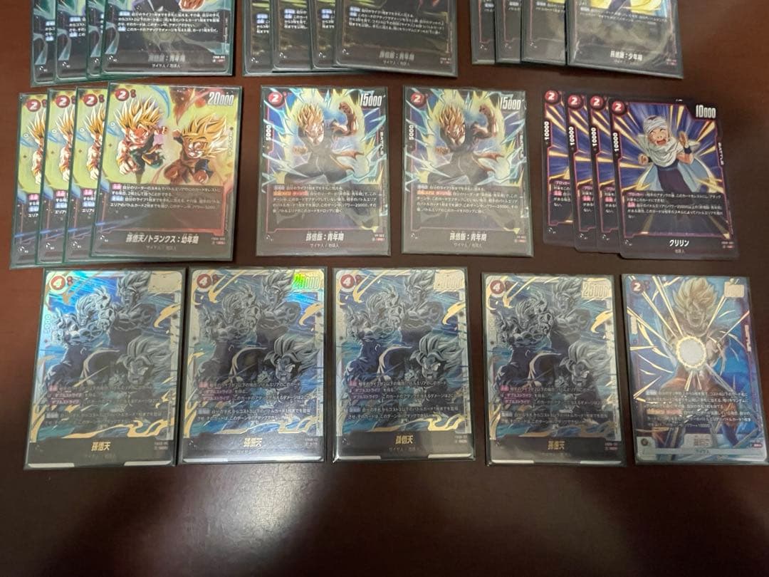 ドラゴンボールフュージョンワールド　赤悟飯デッキパーツ　孫悟飯　孫悟天　ほか