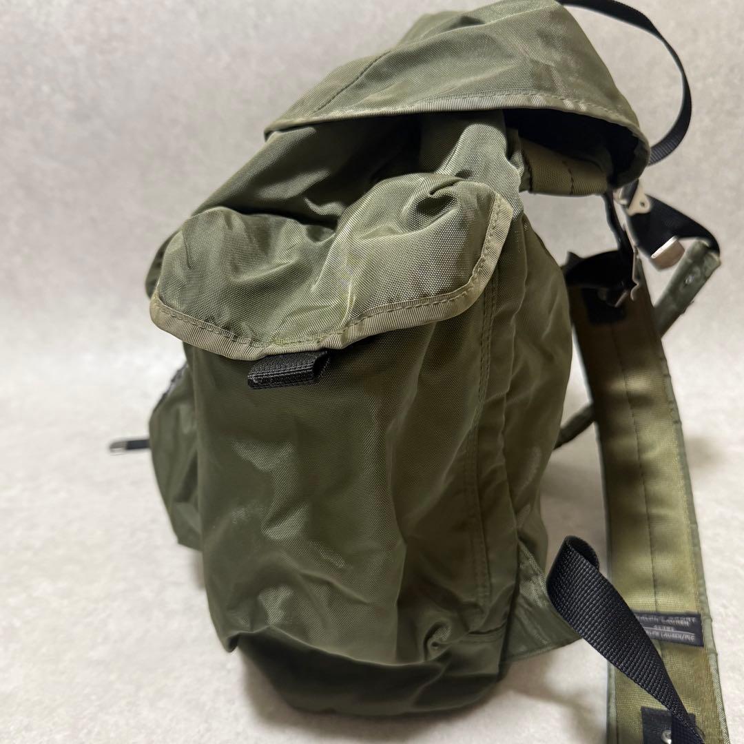 【ポロスポーツ】希少　90s ミリタリーバックパック　アリスパック　カーキ