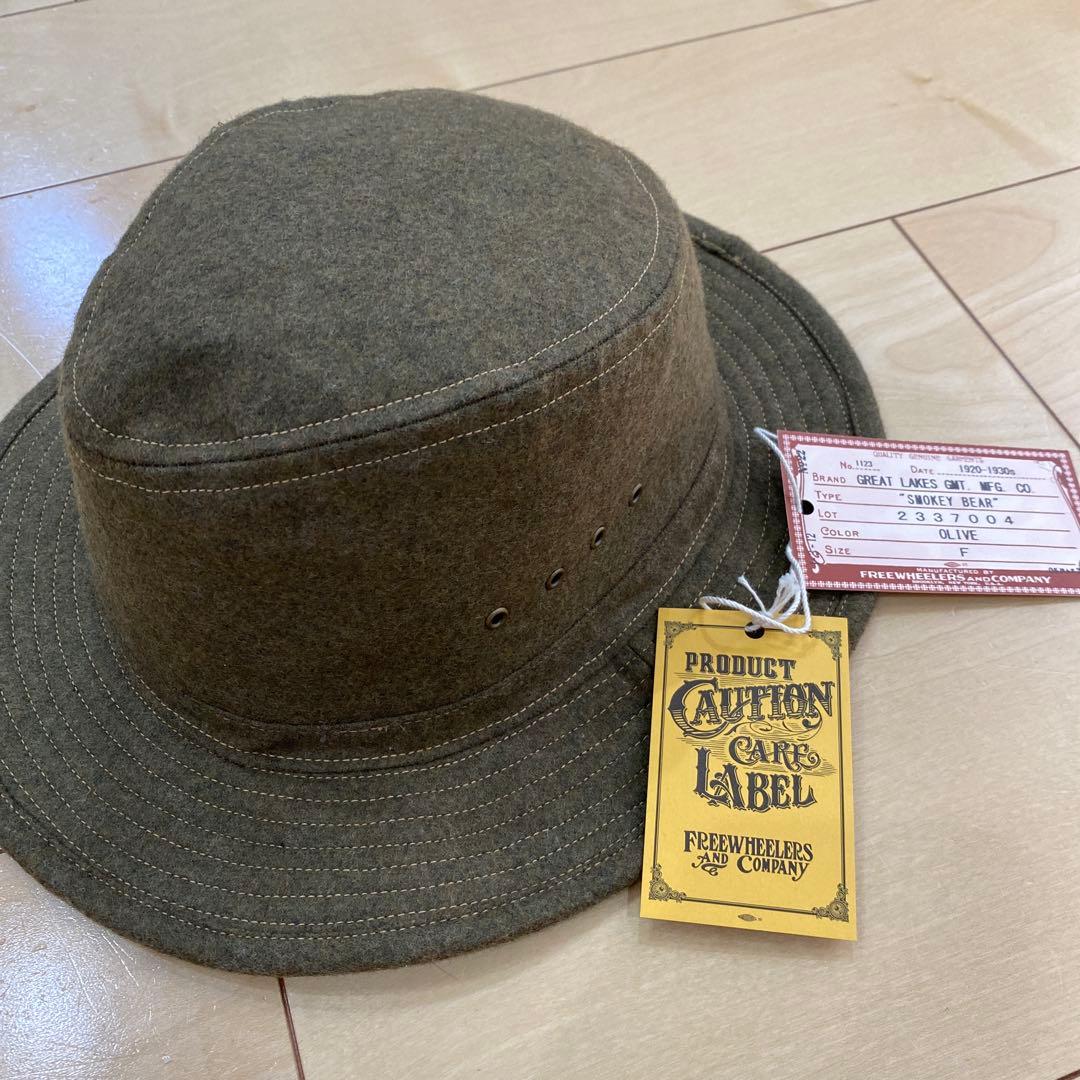 FREEWHEELERS/フリーホイーラーズ/スモーキーベアハット/OLIVE