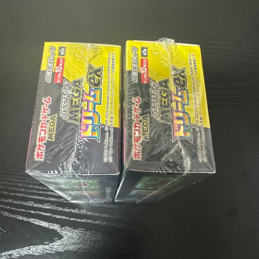 【新品未開封シュリンク付】ポケモンカードMEGA ドリーム ex 2box