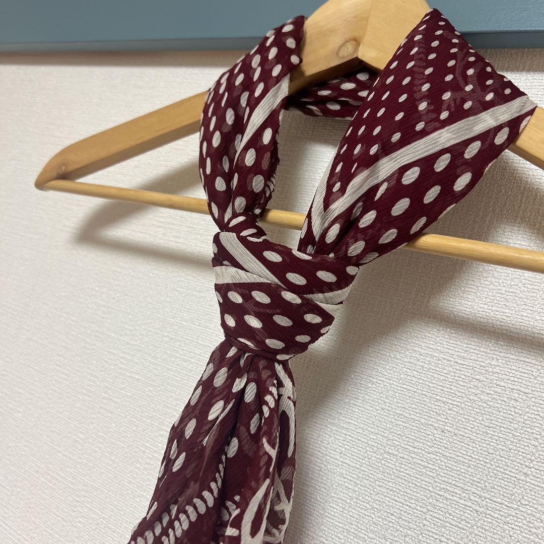 【タカヒロミヤシタザソロイスト】ソロイスト シルクスカーフ 大判 ストール