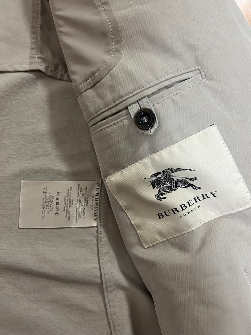 Burberry ベージュ ダッフルコート 木製トグルボタン