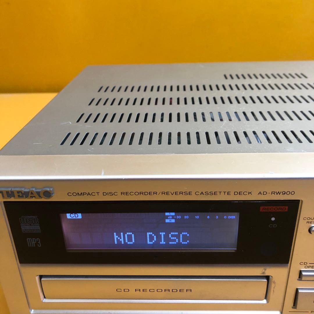 TEAC AD-RW900S CDレコーダー・カセットデッキ 通電OK ジャンク