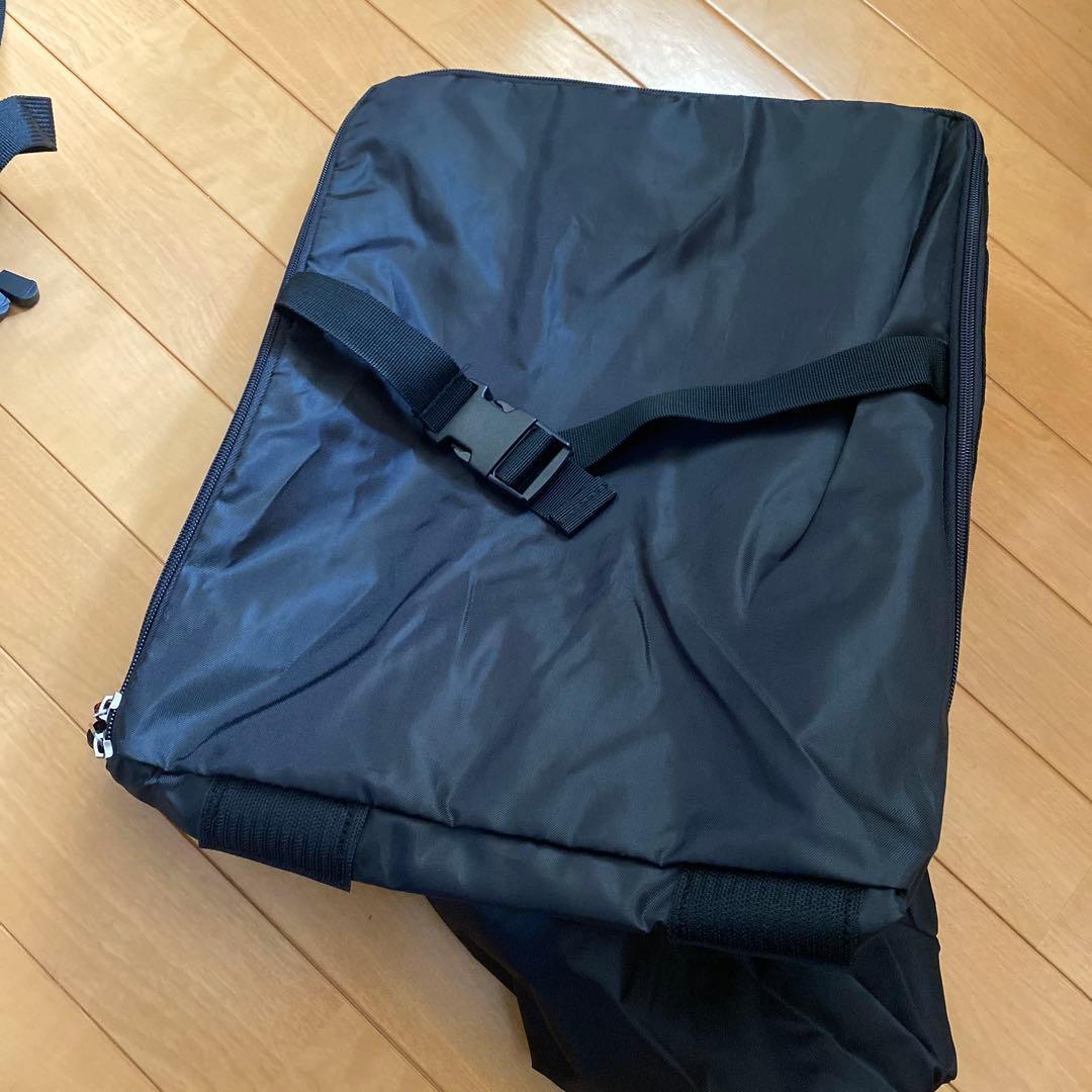 ブーツバッグ　オガサカ　小賀坂　黒　インナー付き　新品