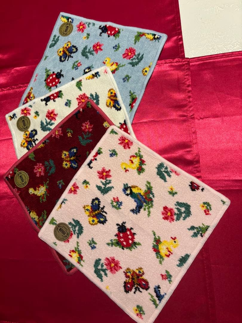 再終お値下げ　まとめ売り　フェイラー　ハンカチタオル　4枚セット　未使用品