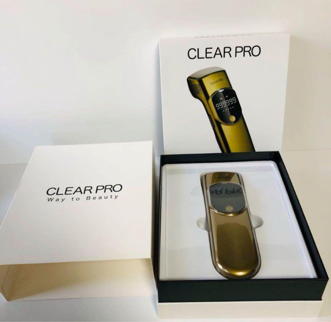 【SNSで話題】光脱毛&スキンケア&美白　CLEAR PRO 多機能 美容機器