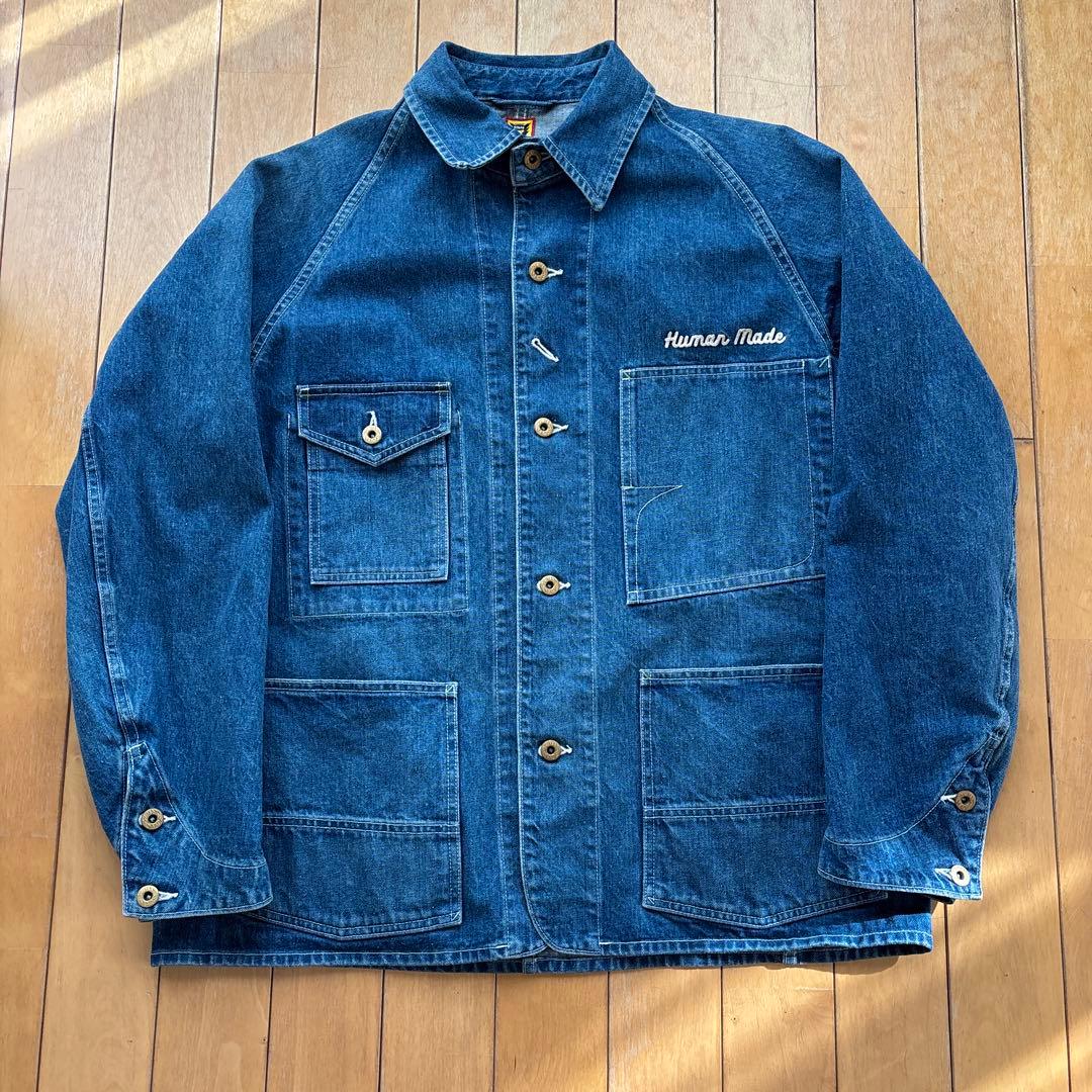 2024ss HUMAN MADE 　DENIM COVERALL JACKET