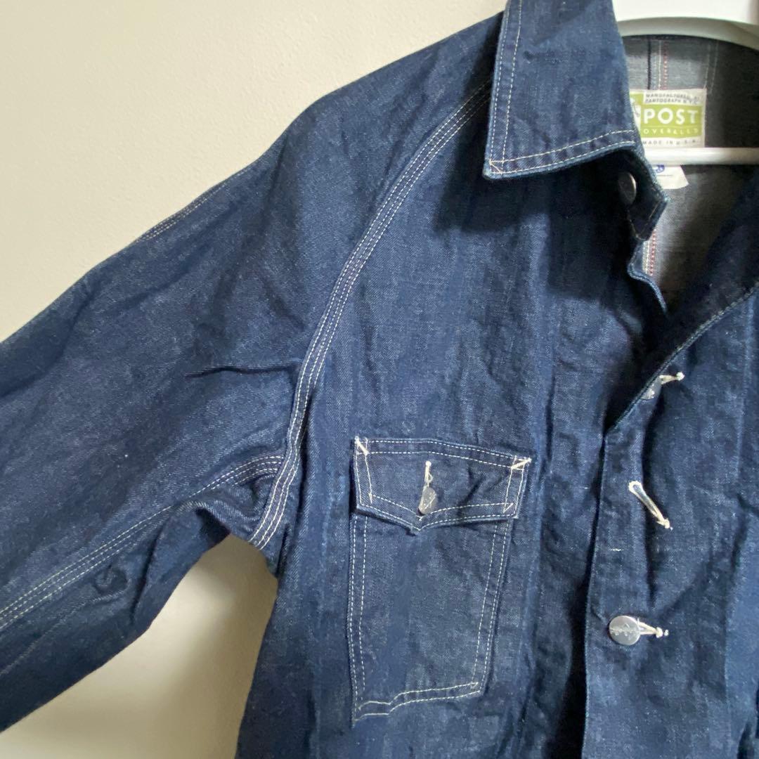 【米国製】POST O'ALLSデニムカバーオール made in USA