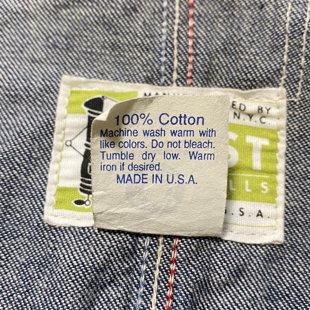 【米国製】POST O'ALLSデニムカバーオール made in USA