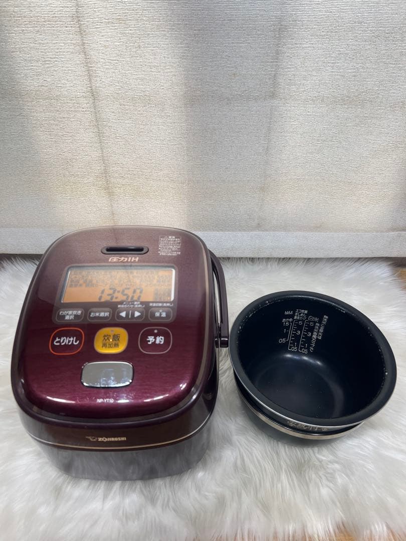 炊飯器 NP-YT10 ワインレッド