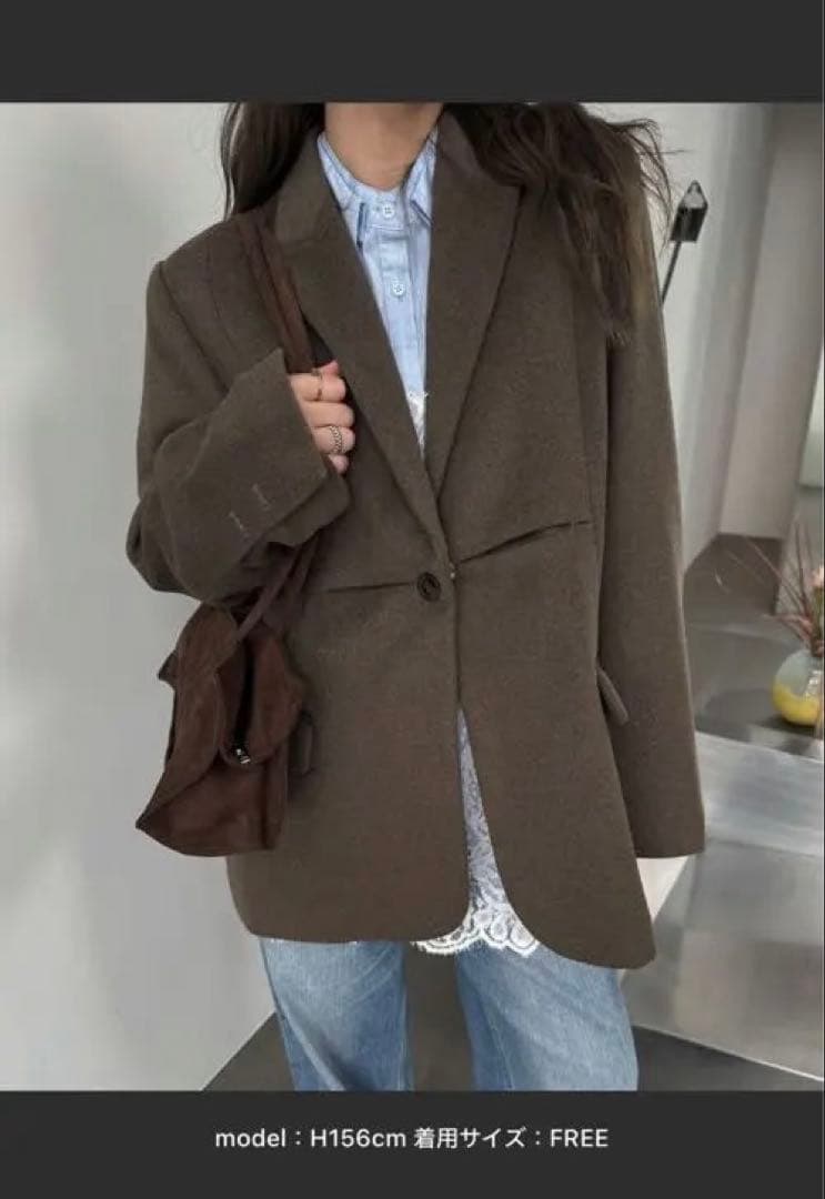 【売り切り価格！新品タグ付】テーラードジャケット WILLFULLY