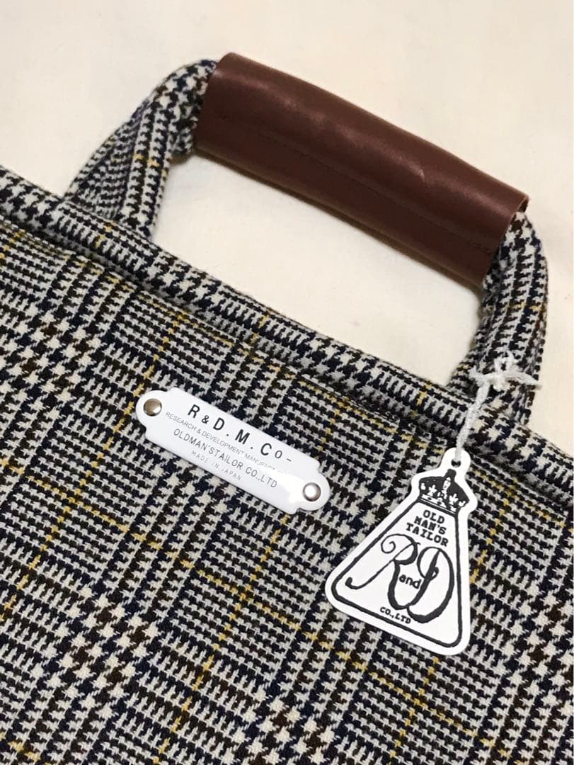 R&D.M.Co- オールドマンズテーラー マルシェバッグ
