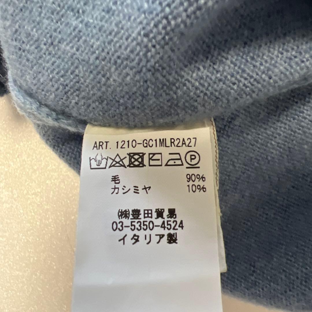 美品　FILIPPO DE LAURENTIIS ウールカシミヤセーター