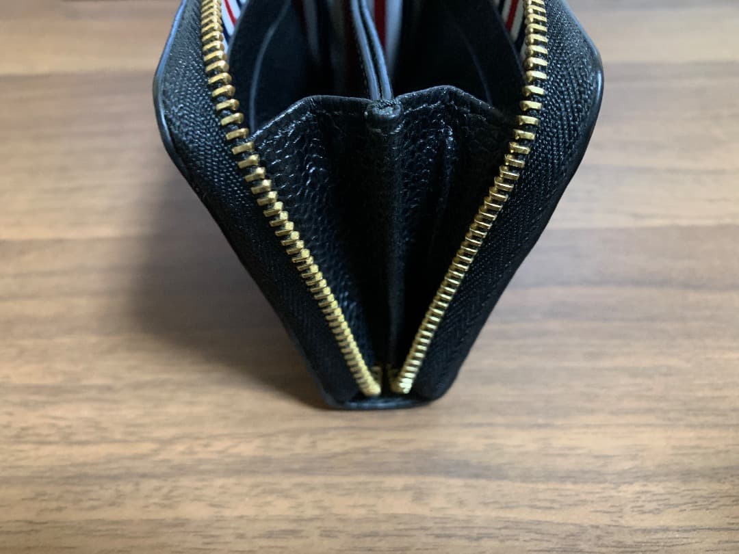 THOM BROWNE トムブラウン ケース ゴールド金具 トリコロール