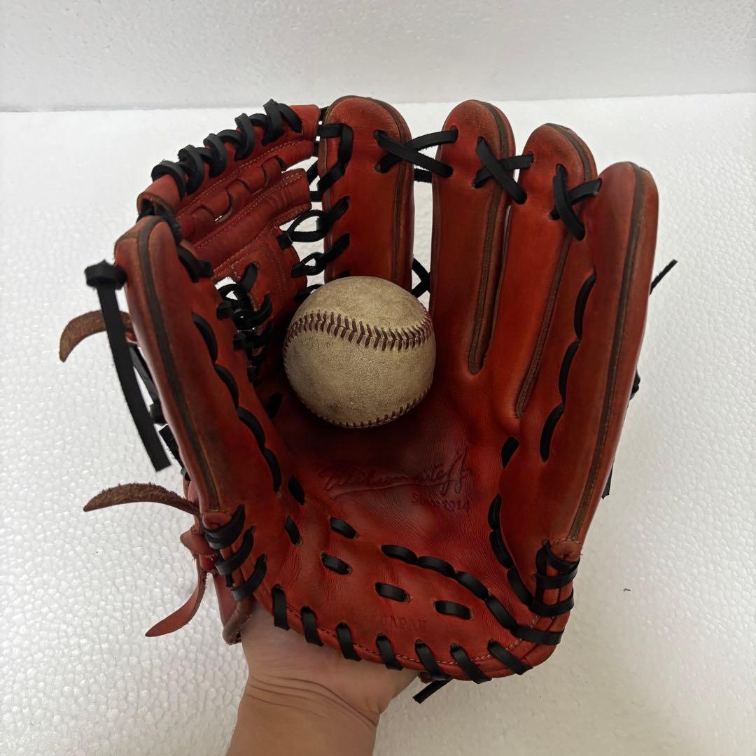 午後の晃太  限定モデル Wilson硬式 内野用グローブ 5W型
