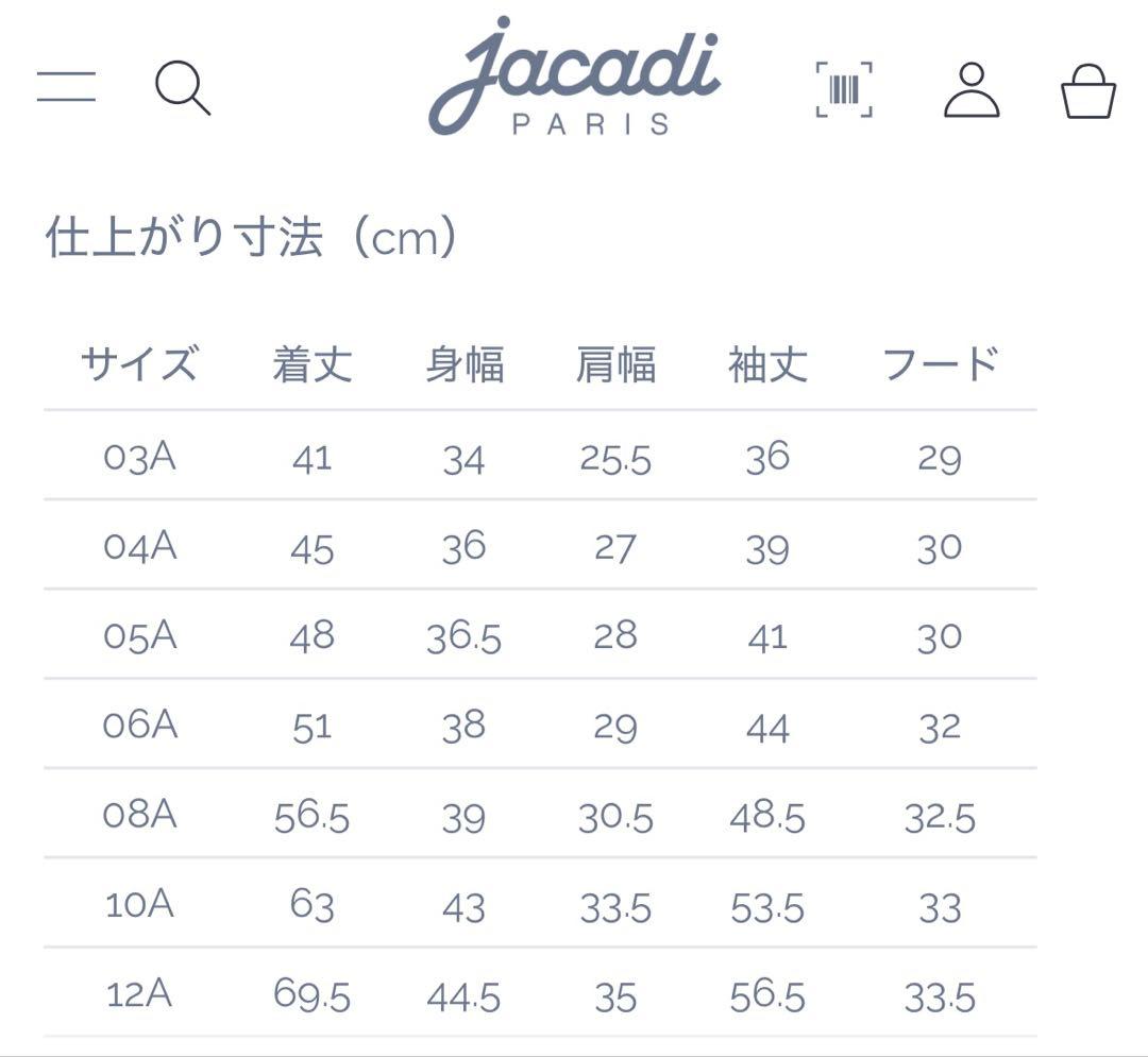 Hal♡Jacadi ジャカディレインコート5A(110cm)ネイビー