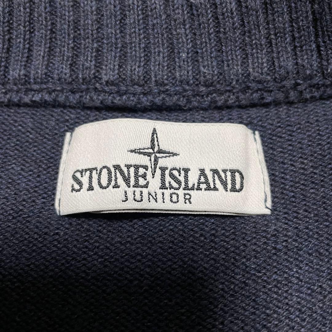 STONE  クルーネック ニットセーター ネイビー　Sサイズ
