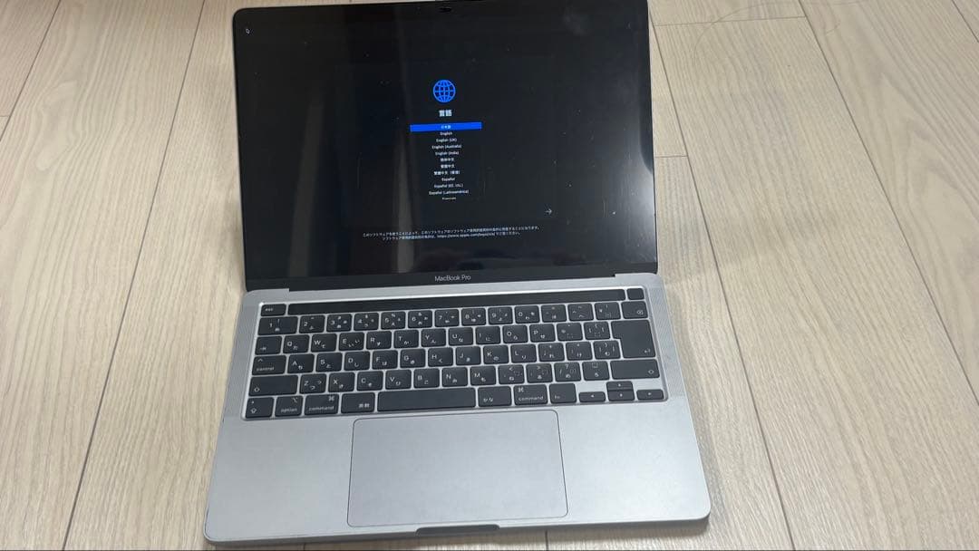 MacBook本体 MacBookpro 2020 16g 512g i7