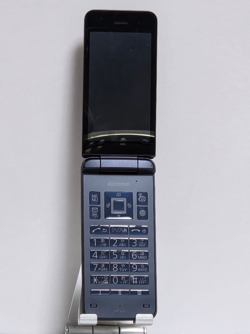 docomo DIGNO KY-42C ブラック 携帯 本体used品初期化済み