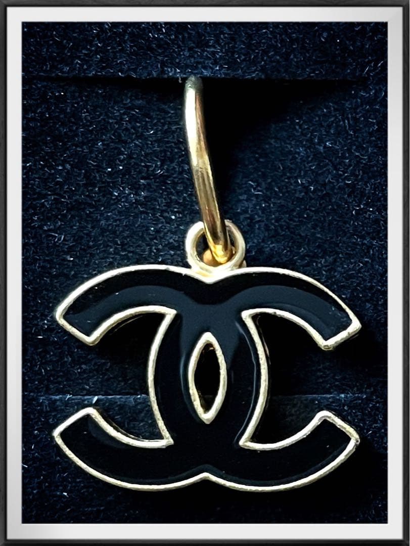 正規品 シャネル CHANEL ピアス ヴィンテージ ココマーク 片耳