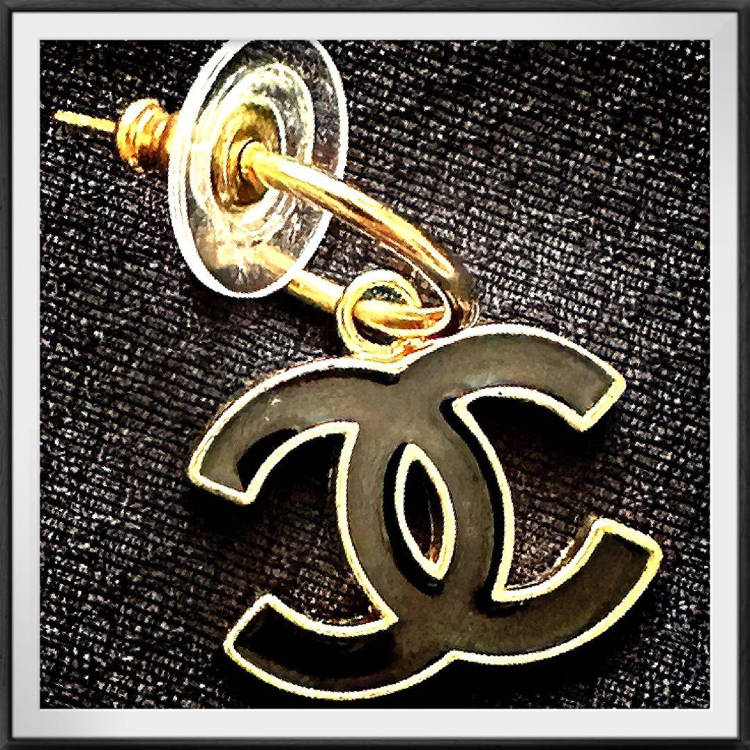 正規品 シャネル CHANEL ピアス ヴィンテージ ココマーク 片耳