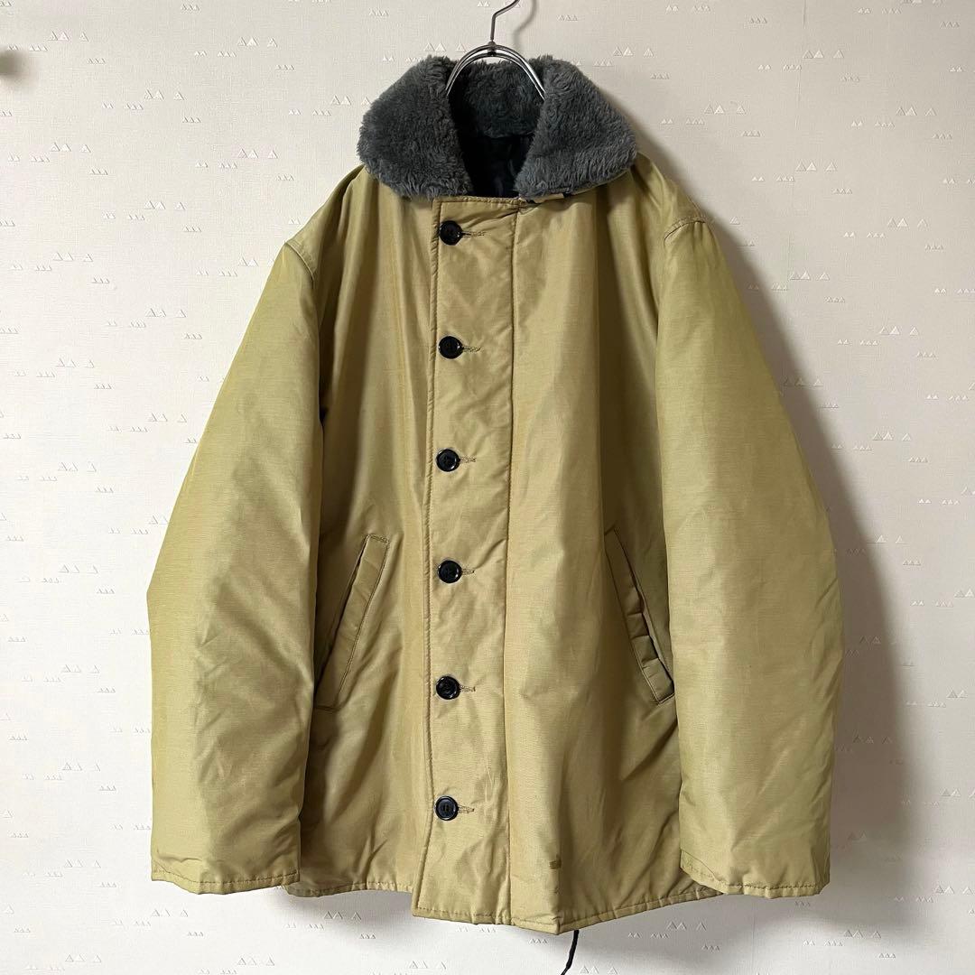 USA製 80's スピワック USN USNAVY N-1 デッキジャケット