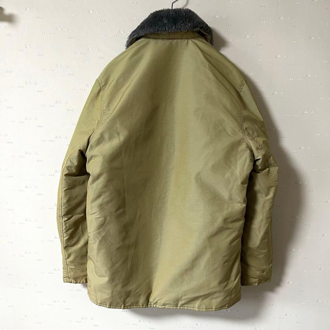 USA製 80's スピワック USN USNAVY N-1 デッキジャケット