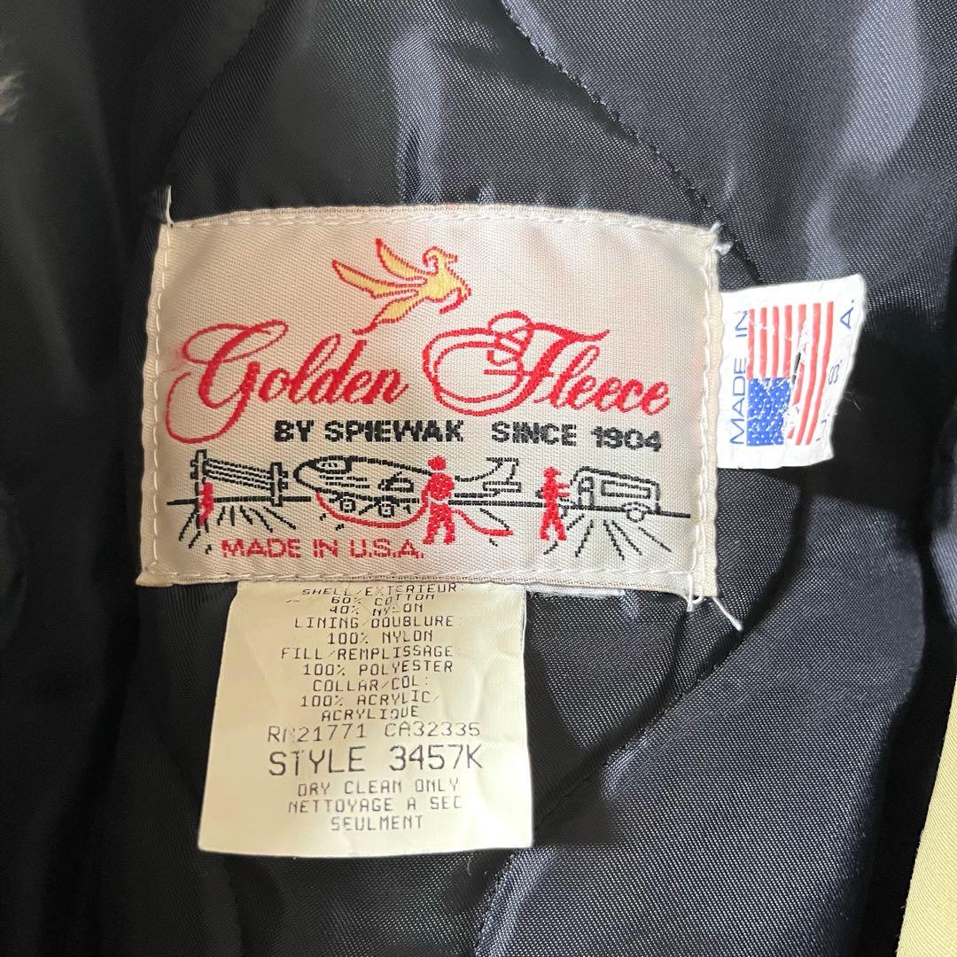 USA製 80's スピワック USN USNAVY N-1 デッキジャケット