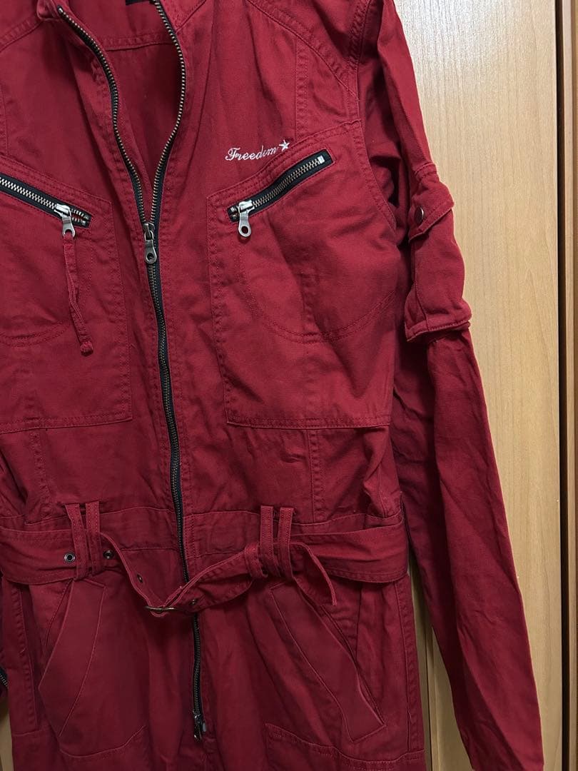 PPFM Bondage Skull ボンテージパンツ　オーバーオール