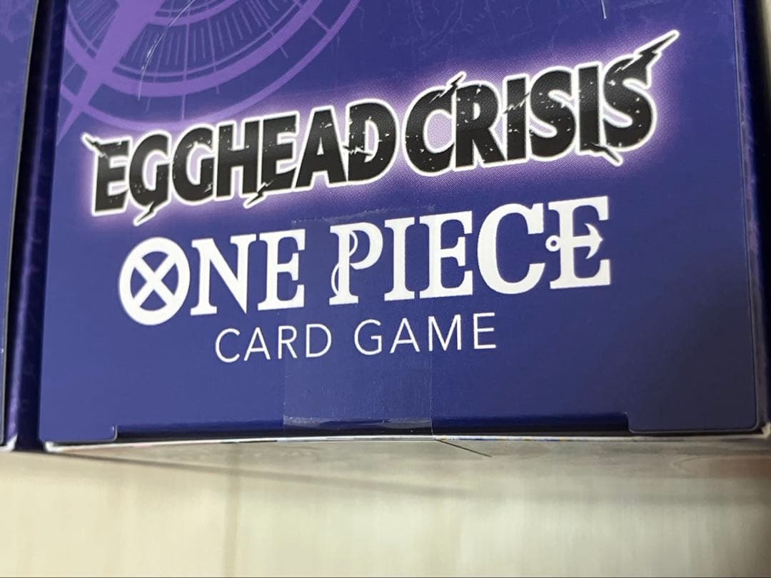 【新品未開封】3BOX ONE PIECE カードゲーム　eb-04　テープ付き