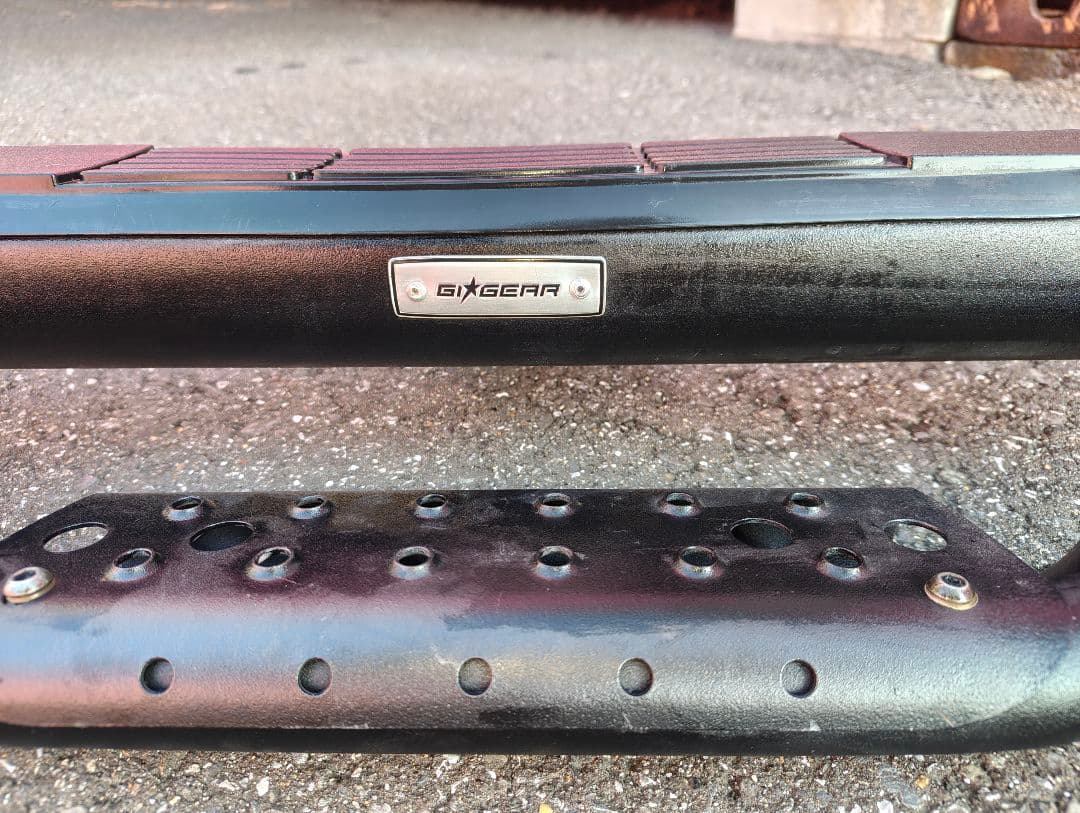 GIGEAR スチール製バンパー ブラック