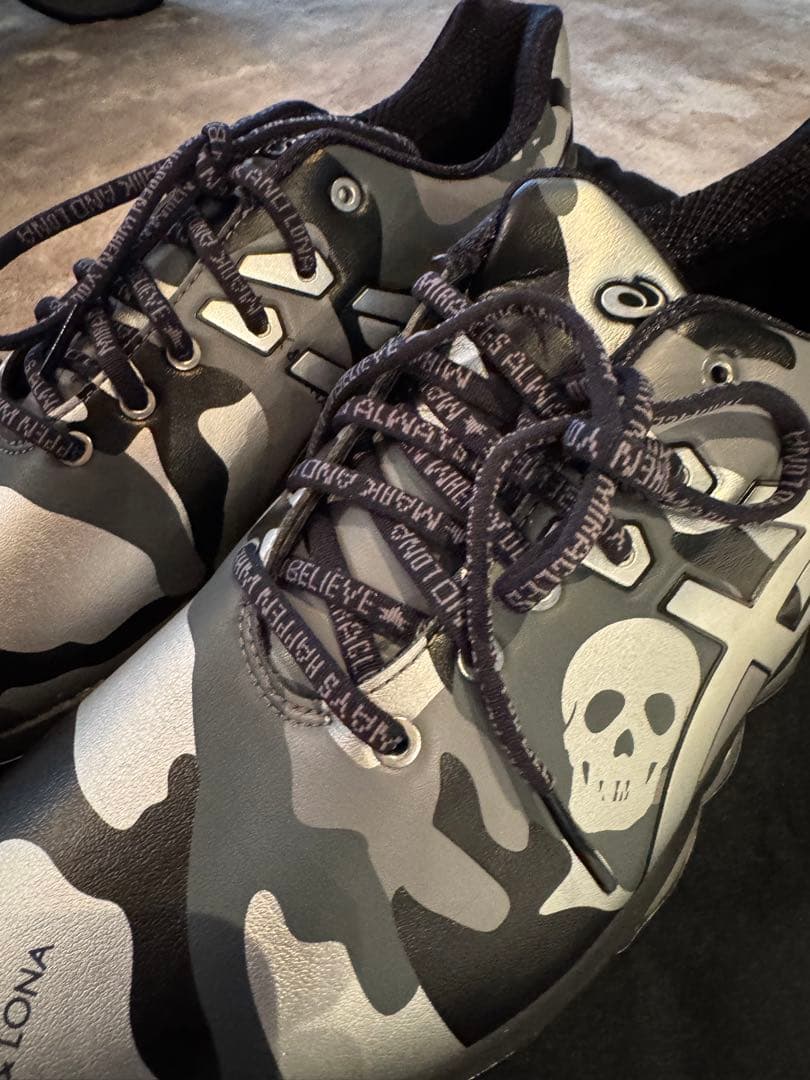 ASICS MARK & LONA カモフラージュ ゴルフシューズ